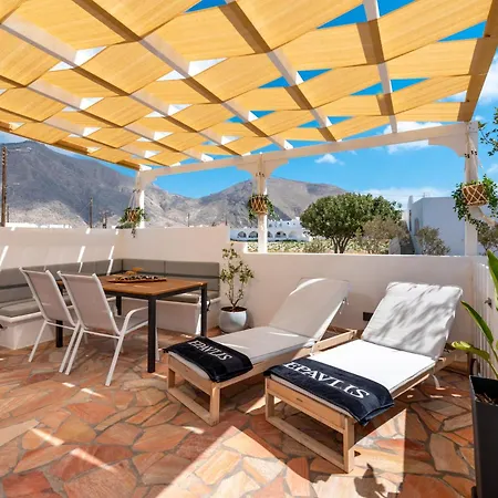 Dp Homes Beachside In Santorini Semesterbostad Perissa (Santorini)